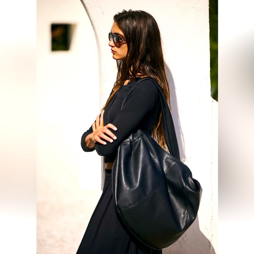 Free People Slouchy Carryall Black XL MAKE OFFERS!!!